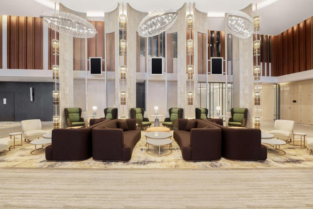 Radisson Blu Hotel Riyadh Convention And Exhibition Center エクステリア 写真 The lobby of the hotel